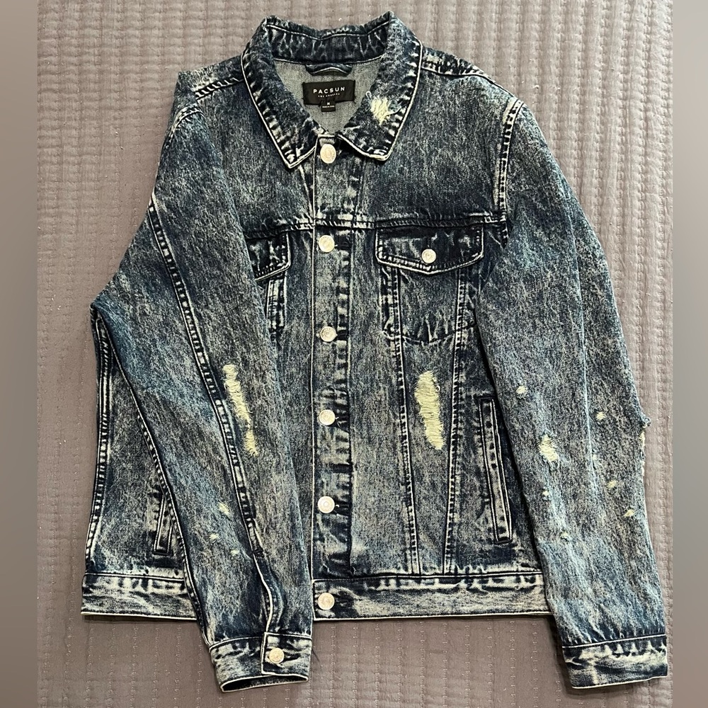 PacSun Distressed Denim Jacket